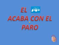 EL PP ACABA CON EL PARO